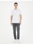 Erkek Beyaz Regular Fit Basic Tişört 50280753-VR013 4