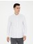 Erkek Bej Slim Fit Uzun Kollu Gömlek 50289388-VR011 1
