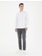 Erkek Bej Slim Fit Uzun Kollu Gömlek 50289388-VR011 4