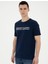Erkek Lacivert Regular Fit Tişört 50280953-VR033 3