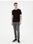 Erkek Siyah Slim Fit Tişört 50288914-VR046 4