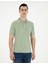 Erkek Yeşil Slim Fit Basic Tişört 50280754-VR016 3