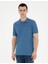 Erkek Koyu Mavi Regular Fit Basic Tişört 50280753-VR032 1