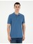 Erkek Koyu Mavi Regular Fit Basic Tişört 50280753-VR032 3