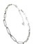 Pırlanta Parlaklığında Zirkon Taşlı 925AYAR Gümüş Tasarım Choker Kolye 1