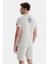 Russel Bej Polo Yaka Baskılı Erkek Tshirt 4