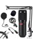 BM800 Twitch Yayıncı Condenser Mikrofon + Stand Filtre Set 1