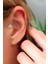 Zirkon Taş Detaylı 925AYAR Gümüş Çiçek Figürlü Tragus Helix Kikirdak Piercing 1