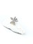 Zirkon Taş Detaylı 925AYAR Gümüş Çiçek Figürlü Tragus Helix Kikirdak Piercing 2