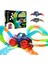 Usa Toyz Çocuklar Için Zero-G Glow Yarış Pisti - 105 Adet Karanlıkta Parlayan Esnek Yarış Arabası Pisti Seti, Vantuzlu, Slot Arabası, 2 Graffiti Oyuncak Araba Kabuğu, 3+ Yaşındaki (Yurt Dışından) 1