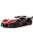 1/24 Ölçekli Bugatti Bolide Alaşım Oyuncak Araba, Ses ve Işık Geri Çekin Koleksiyonu 4 Kapı Açık Oyuncak Araçlar Çocuklar Için Hediye Kırmızı1 (Yurt Dışından) 1