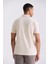 Bej Slim Fit Fermuarlı Polo Yaka T-Shirt 4