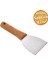 Ahşap Saplı Metal Macun Spatula Temizlik Boya Sıva Kazıma Harç Karıştırma Ispatulası 8 cm 1