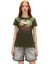 Bad Bear Frog 0 Yaka Kadın Tshirt - Khaki 1