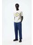 Bisiklet Yaka Club Petanque Baskılı Oversize Erkek T-Shirt 3