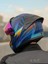 Rapıd 2 Race Optik Kask+Gökkuşağı Cam+Spoıler (Şeffaf+Gökkuşağı Cam) 3