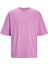 Jorgrand Oversıze Tee Ss Bordo Erkek Kısa Kol T-Shirt 1