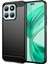Honor X8B Için Yumuşak Karbon Fiber Fırçalanmış Tpu Telefon Kılıfı - Siyah (Yurt Dışından) 1