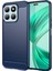 Honor X8B Için Yumuşak Karbon Fiber Fırçalanmış Tpu Telefon Kılıfı - Mavi (Yurt Dışından) 1