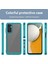 Samsung Galaxy A15 5g/4g Için Şeffaf Pc Arka Tpu Tampon Telefon Kılıfı - Turkuvaz (Yurt Dışından) 4