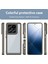 Xiaomi 14 Pro Için Şeffaf Pc Arka Tpu Tampon Telefon Kılıfı - Gri (Yurt Dışından) 2