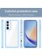 Samsung Galaxy A35 Için Şeffaf Pc Arka Tpu Tampon Telefon Kılıfı - Mavi (Yurt Dışından) 4