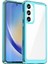 Samsung Galaxy A35 Için Şeffaf Pc Arka Tpu Tampon Telefon Kılıfı - Turkuvaz (Yurt Dışından) 1