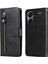 Xiaomi Redmi Note 13 Pro Plus Moda Fermuar Çevirme Deri Telefon Kılıfı Kart Tutuculu Manyetik Cüzdan Telefon Kılıfı (Yurt Dışından) 1