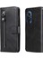 Huawei Nova 9 Se Moda Fermuar Çevirme Deri Telefon Kılıfı Kart Tutuculu Manyetik Cüzdan Telefon Kılıfı (Yurt Dışından) 1