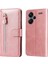 Xiaomi Redmi Note 13 Pro Plus Moda Fermuar Çevirme Deri Telefon Kılıfı Kart Tutuculu Manyetik Cüzdan Telefon Kılıfı (Yurt Dışından) 1