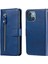 iPhone 13 Mini Moda Fermuar Çevirme Deri Telefon Kılıfı Kart Tutuculu Manyetik Cüzdan Telefon Kılıfı (Yurt Dışından) 1