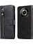 Realme 11 Moda Fermuar Çevirme Deri Telefon Kılıfı Kart Tutuculu Manyetik Cüzdan Telefon Kılıfı (Yurt Dışından) 4