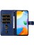 Xiaomi Redmi 10C 4g Moda Fermuar Çevirme Deri Telefon Kılıfı Kart Tutuculu Manyetik Cüzdan Telefon Kılıfı (Yurt Dışından) 4