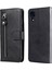 Samsung Galaxy A03 Core Moda Fermuar Çevirme Deri Telefon Kılıfı Kart Tutuculu Manyetik Cüzdan Telefon Kılıfı (Yurt Dışından) 1