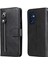 Oppo Reno 7 5g Moda Fermuar Çevirme Deri Telefon Kılıfı Kart Tutuculu Manyetik Cüzdan Telefon Kılıfı (Yurt Dışından) 1