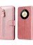 Honor Magic 6 Lite Moda Fermuar Çevirme Deri Telefon Kılıfı Kart Tutuculu Manyetik Cüzdan Telefon Kılıfı (Yurt Dışından) 1