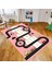 Dijital Baskılı Kaymaz Taban Yıkanabilir Çocuk Odası Oyun Halısı, V-Çocuk-06-Pembe, 1