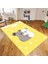 Dijital Baskılı Kaymaz Taban Yıkanabilir Çocuk Odası Oyun Halısı, V-Çocuk-22-Sarı, 1