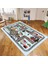 Dijital Baskılı Kaymaz Taban Yıkanabilir Çocuk Odası Oyun Halısı, V-Çocuk-46-Mavi, 1