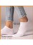 Premium Bambu Kadın Sneaker Görünmez Bilekte Spor Çorap 10 Lu Kutu 5
