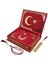 Kişiye Özel Reşal Kutulu Orta Boy Kur'an-I Kerim (Kırmızı,ay Yıldız) 2