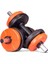 Tekno Trust Turuncu 11 kg Dambıl Seti Turuncu Siyah 6 In 1 Fitness Set Dambıl Seti Vinyl 11 kg 1