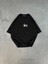 Bisiklet Yaka Baskılı Oversize T-Shirt Siyah 1
