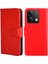 Xiaomi Redmi Note 13 5g Kılıf Pu Deri Tam Vücut Darbeye Dayanıklı Telefon Kapağı-Kırmızı (Yurt Dışından) 1