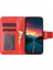 Xiaomi Redmi Note 13 5g Kılıf Pu Deri Tam Vücut Darbeye Dayanıklı Telefon Kapağı-Kırmızı (Yurt Dışından) 2