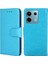 Xiaomi Redmi Note 13 Pro 5g Darbeye Dayanıklı Kılıf Pu Deri Telefon Kılıfı-Bebek Mavisi (Yurt Dışından) 1