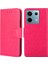 Xiaomi Redmi Note 13 Pro 5g Darbeye Dayanıklı Kılıf Pu Deri Telefon Kapağı-Gül (Yurt Dışından) 1