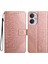 Xiaomi Redmi Için 13C 4G/13C 5g Kılıf Pu Deri Mandala Baskılı Telefon Kapağı-Gül Altın (Yurt Dışından) 1