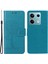 Xiaomi Redmi Note 13 Pro 5g Cep Telefonu Kılıfı Baskılı Düşme Önleyici Deri Cüzdan Kapağı-Mavi Için (Yurt Dışından) 1