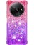 Xiaomi Redmi A3 Kılıf Sparkle Pullu Yumuşak Tpu Telefon Kapağı-Pembe + Mor (Yurt Dışından) 2